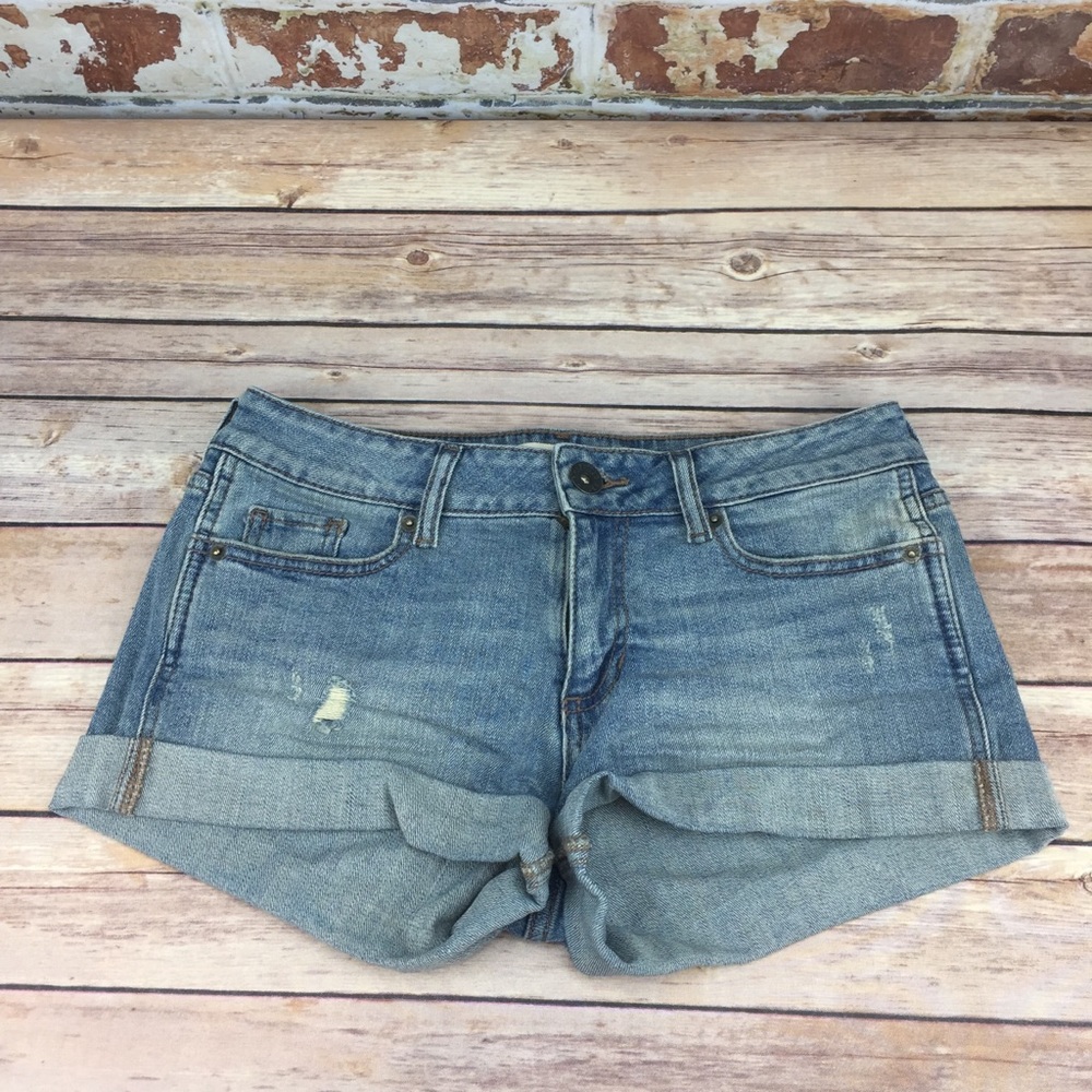 ❗️Pacsun Bullhead Jean Rolled Shorts sz3